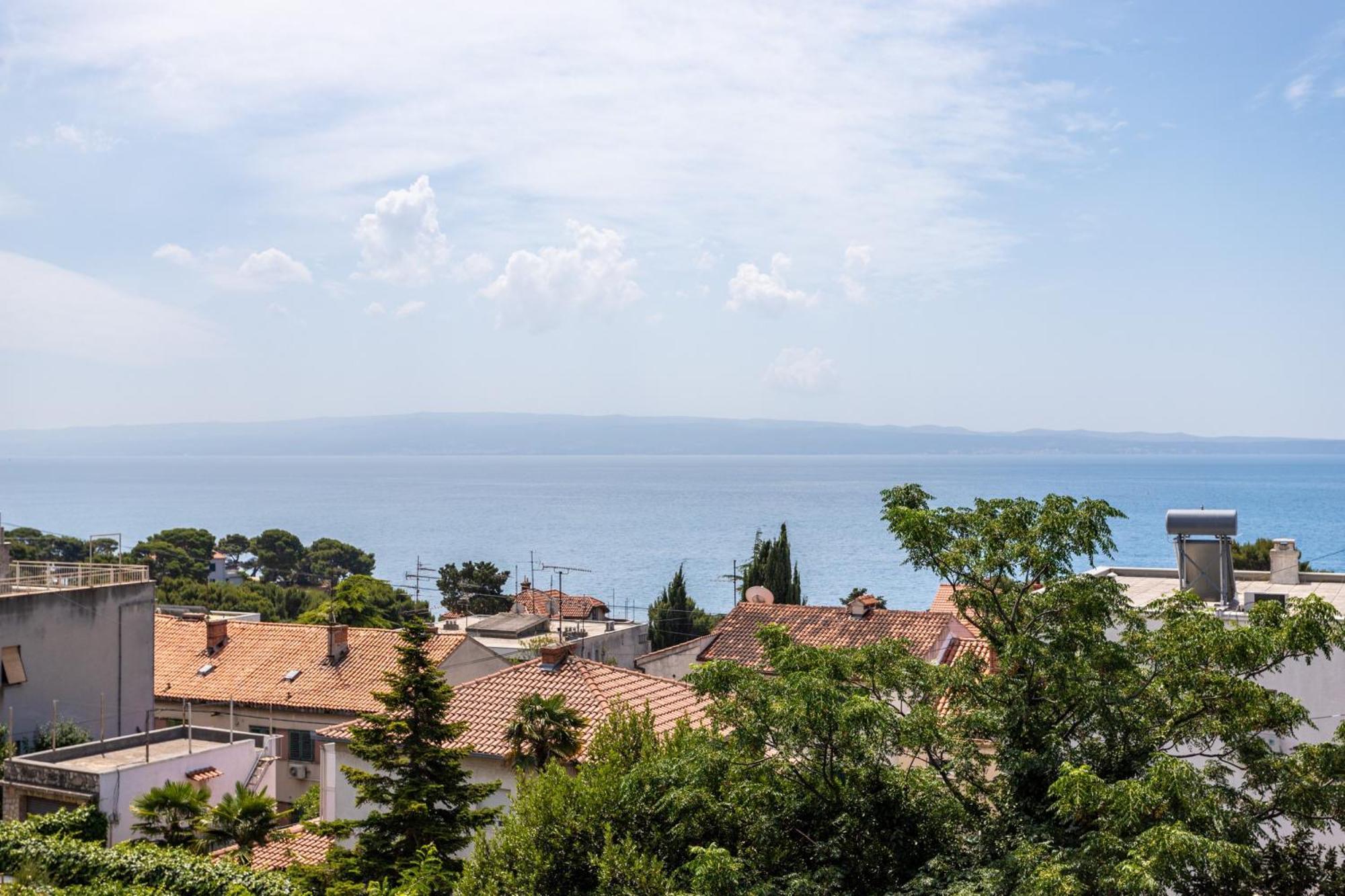 Villa Violeta With The Sea View, 3 Min Walk To The Beach สปลิท ภายนอก รูปภาพ
